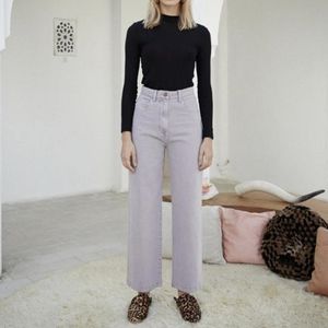 Nanushka Marfa Lilac Jeans in size 25